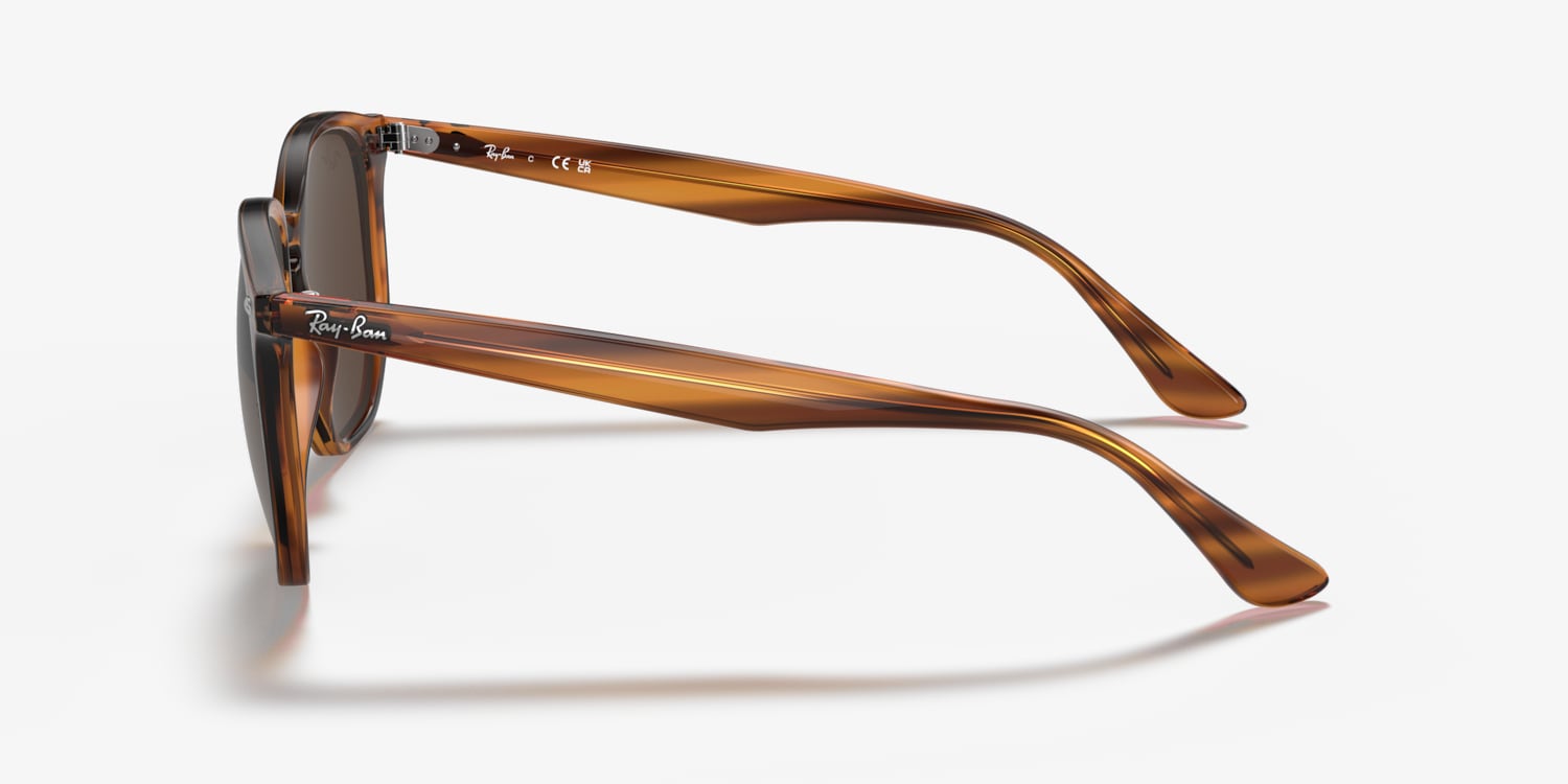Ray-Ban RB 4306 偏光サングラス ブラウン Ray-Ban RB4306 Sunglasses | LensCrafters
