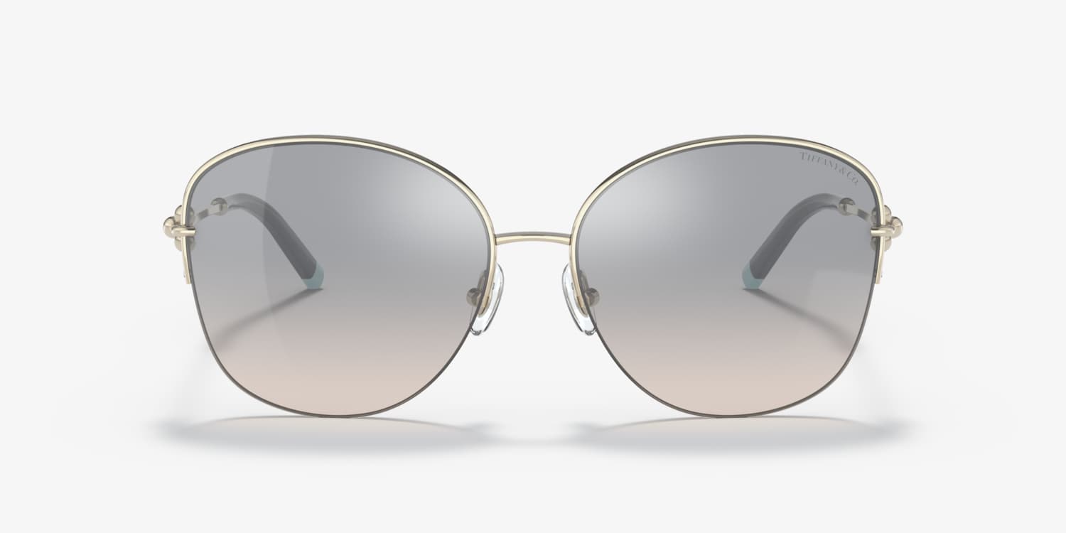 ティファニー　サングラス　TF3082 6105/3N 58□16 140 Tiffany & Co. TF3082 L (58 - 16) with Blue lenses and Gold