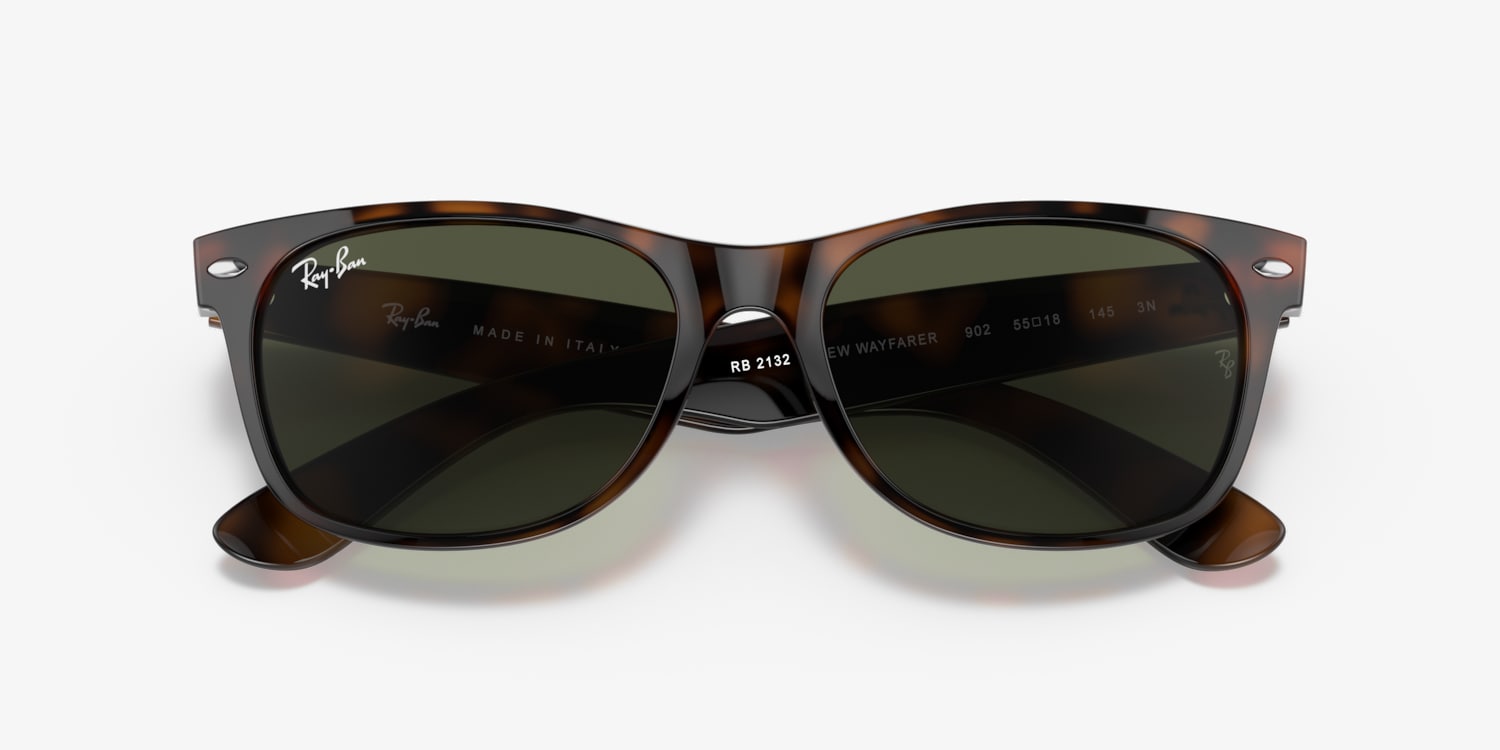 Ray-Ban RB2132 New Wayfarer Classic Sunglasses | LensCrafters