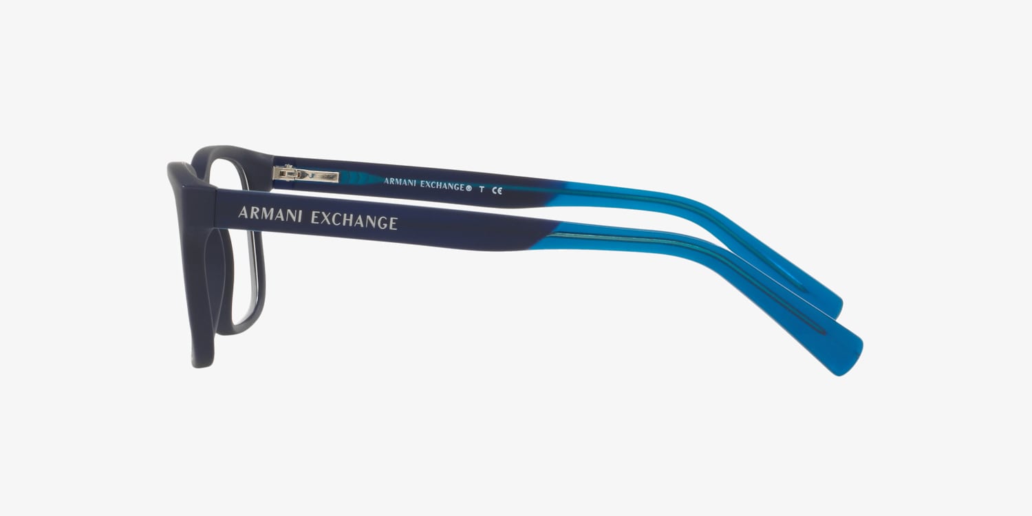 Ａ Armani Exchange AX3029 eyeglasses for men in Matte Blue