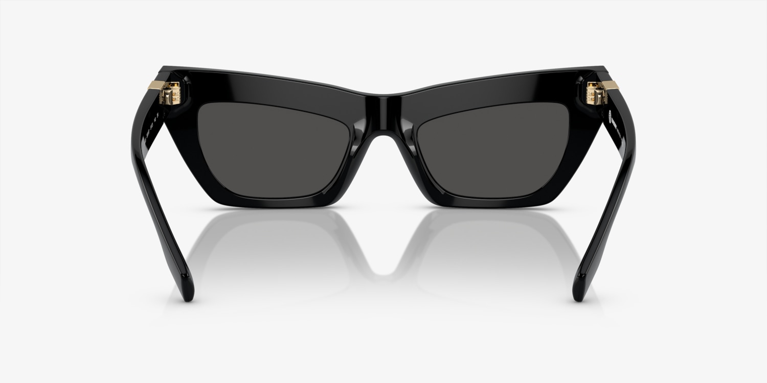 美品】BURBERRY ブラック キャットアイ サングラス Burberry Eyewear