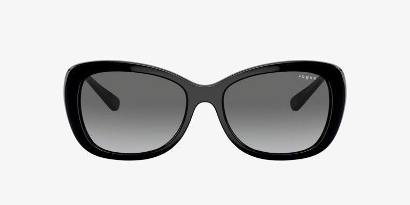 Vogue VO4348SB Black Oval Crystal Sunglasses!  Brand New!! vogue eyewear VO4348SB Oval Sunglasses | EyeOns.com main image 3