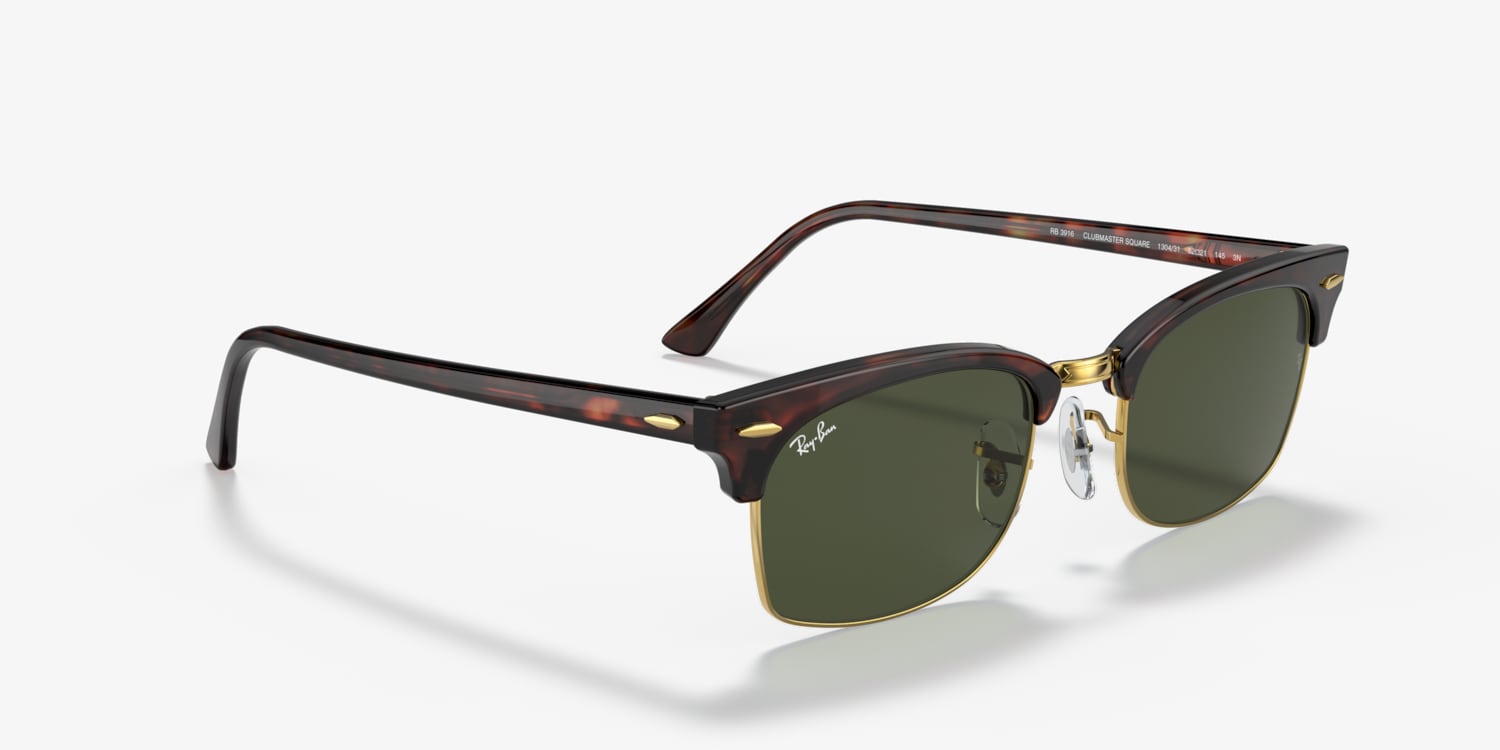 【美品】Ray-Ban CLUBMASTER Ray-Ban RB3016F Clubmaster Classic Sunglasses | LensCrafters