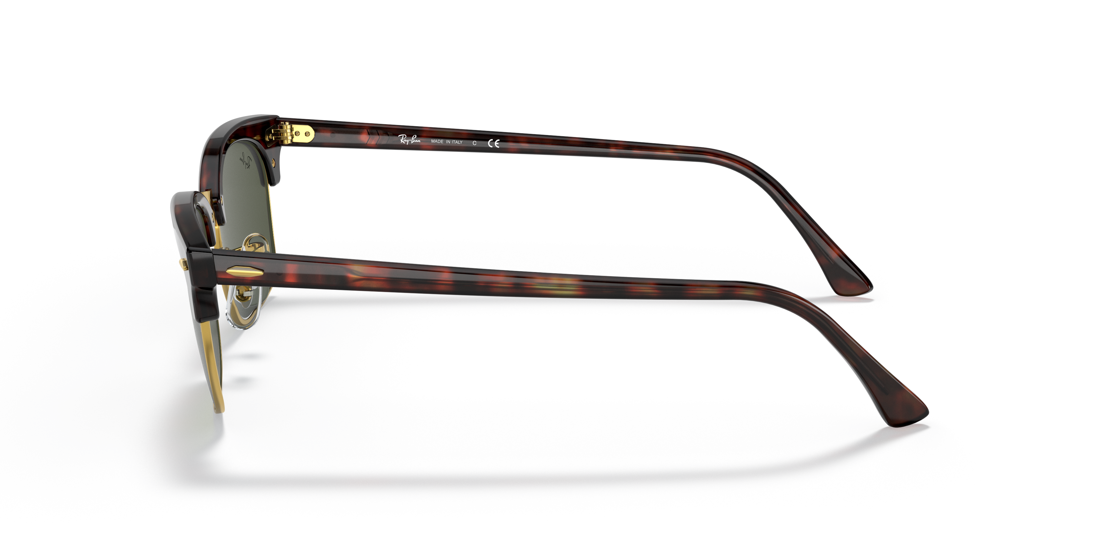 Ray-Ban RB3916 Clubmaster Square Legend Gold Sunglasses | LensCrafters