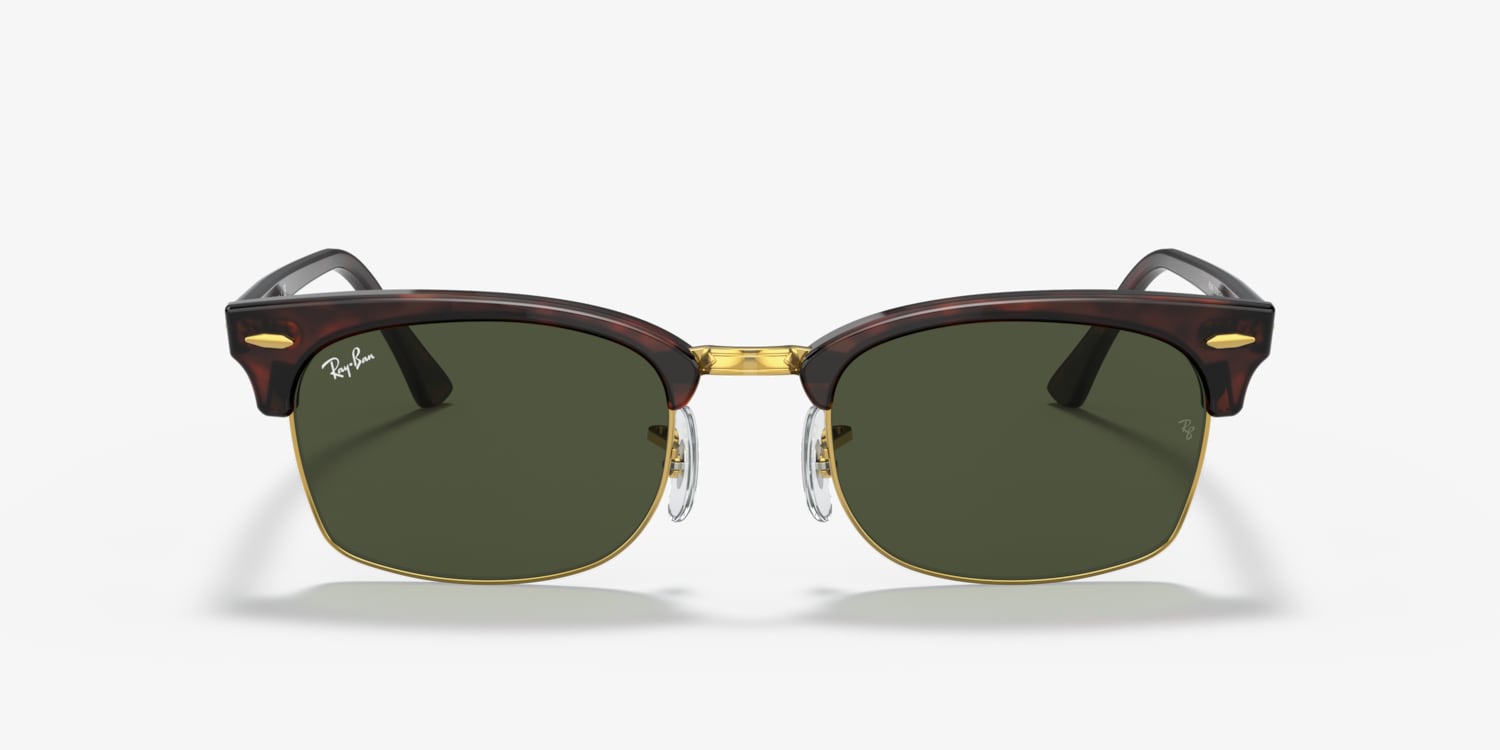 Ray-Ban RB3916 Clubmaster Square Legend Gold Sunglasses | LensCrafters