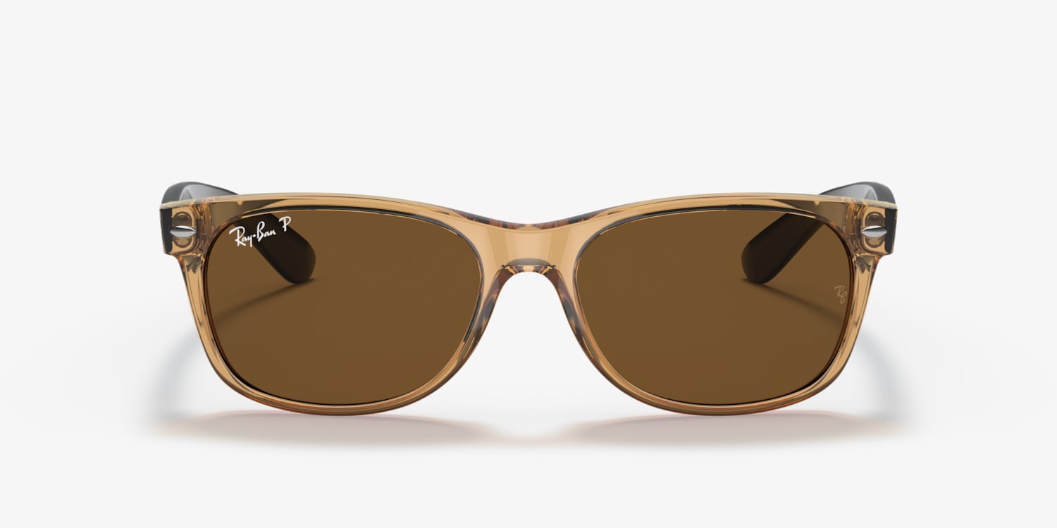 Ray-Ban RB2132 New Wayfarer Bicolor Sunglasses | LensCrafters