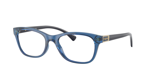 Vogue Woman Transparent Light Blue