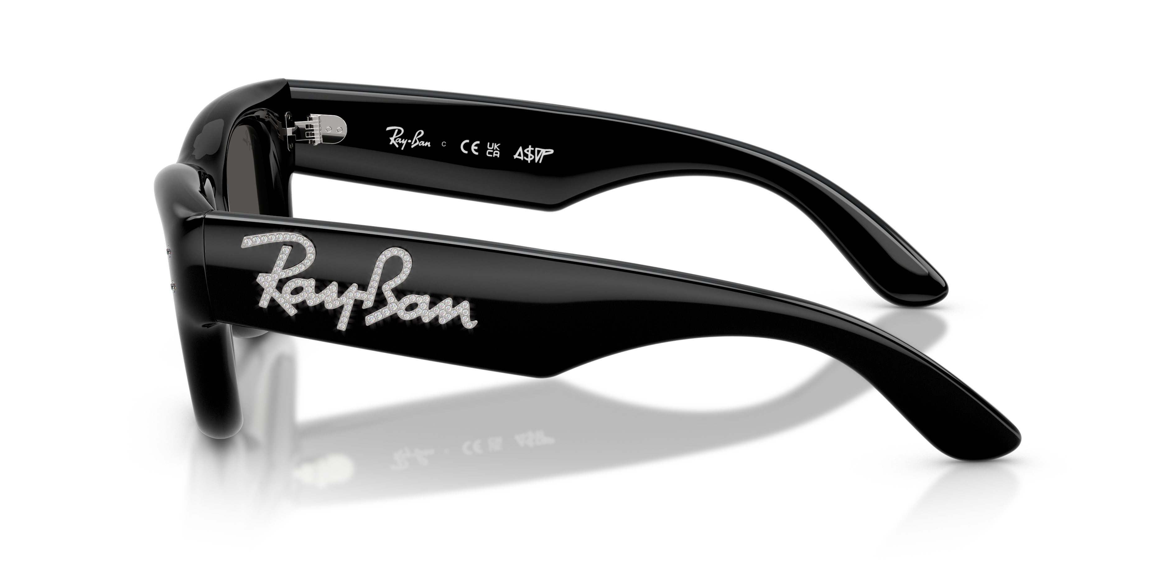 RB4940B Wayfarer Puffer Crystal Edition 