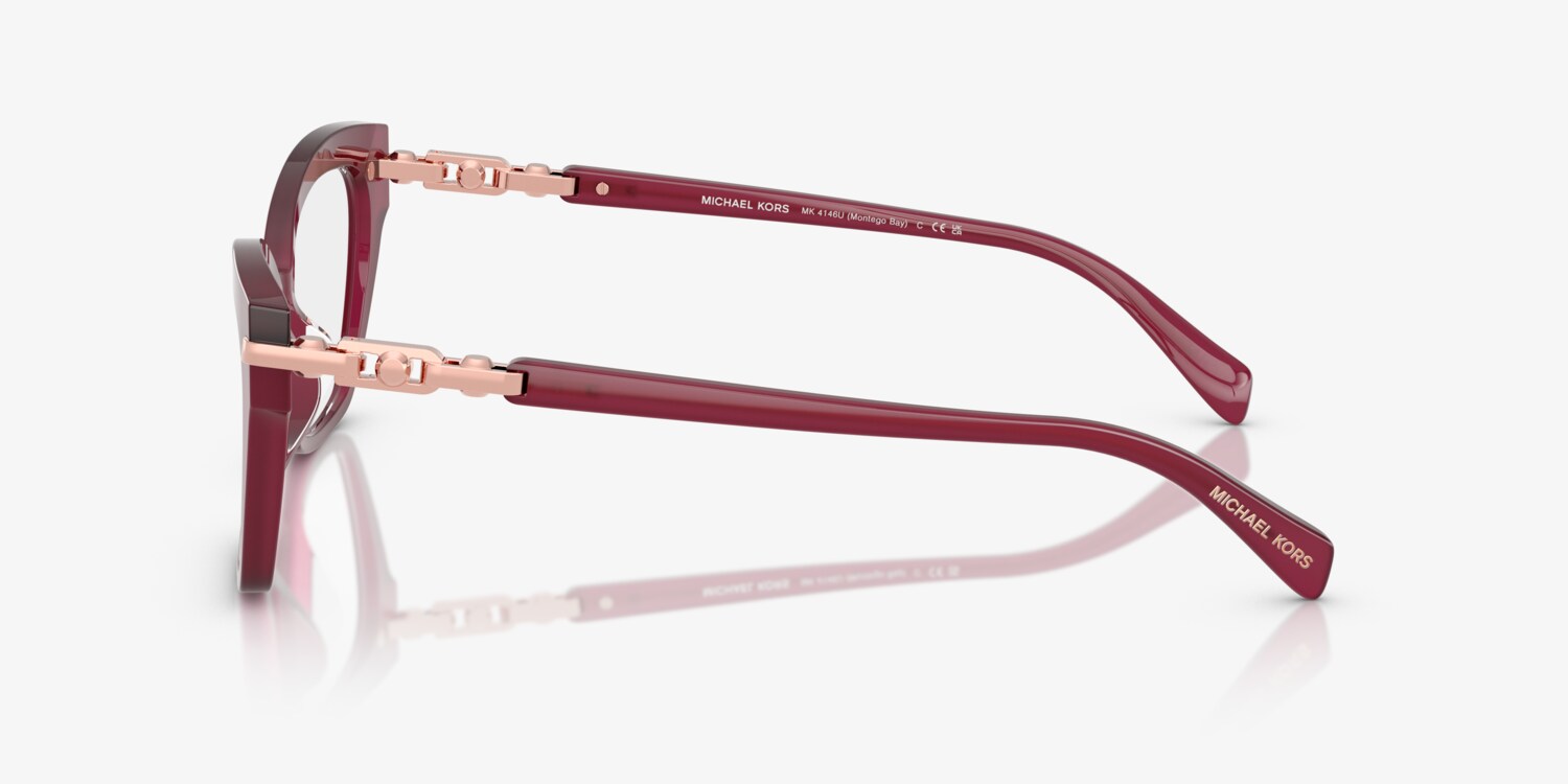 Michael Kors frames Montego Bay with case and dust cloth Vista frames Michael Kors MK4146U MONTEGO BAY 3006  main image 4