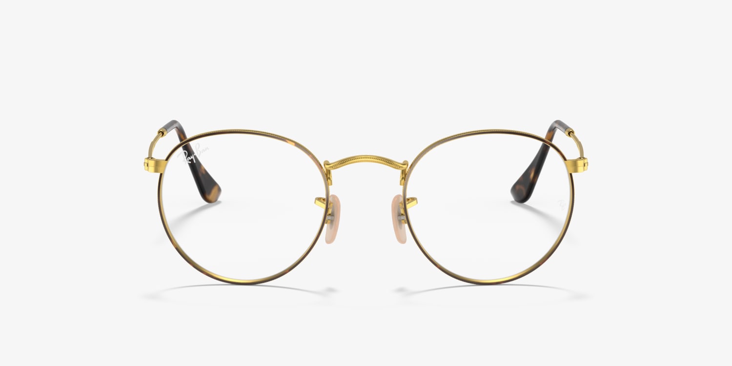 Ray-Ban RB3447V Round Metal Optics Eyeglasses | LensCrafters