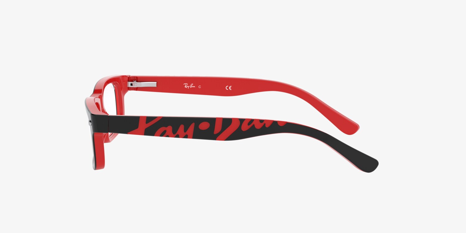 PRIMARY PK153-BLK/RED-43 Eyeglasses Eye Glasses BLK/RED BLK/RED Authentic New il_fullxfull.2996308142_9lhj.jpg main image 2