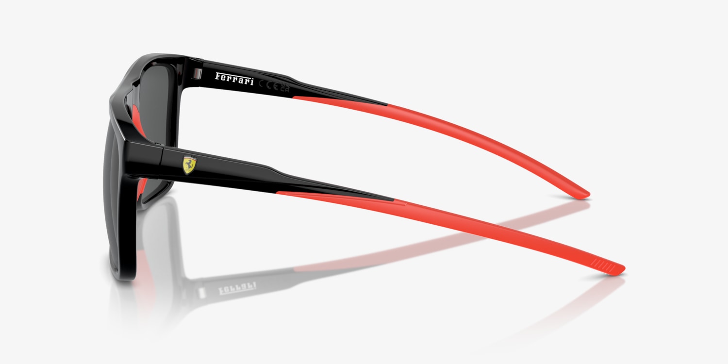Lunettes De Soleil Ferrari GTO-GLD Or Cuir Avec Verres Zeiss - Neuf étiqueté