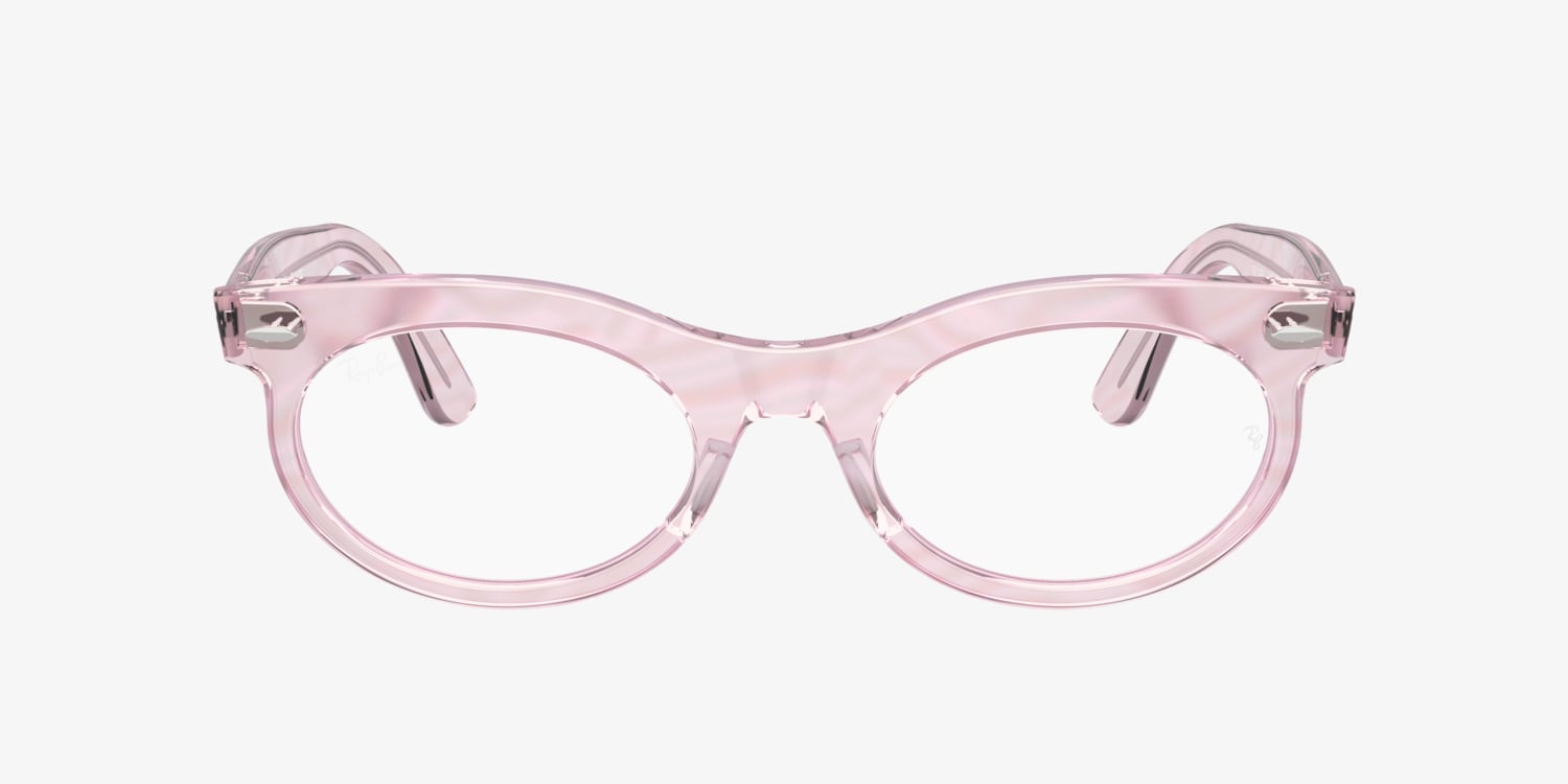 Ray-Ban RB2242V Wayfarer Oval Optics Change Eyeglasses | LensCrafters