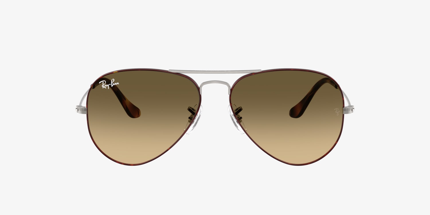 Ray-Ban RB3025 Aviator Large Metal Sunglasses | LensCrafters