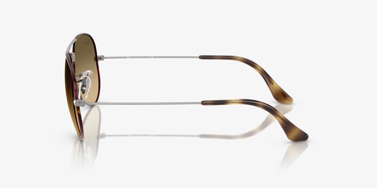 m*a様 RAY-BAN AVIATOR Lifestyle RB3025 00 Ray-Ban RB3025 Classic Aviator Sunglasses, 58MM, Mirror Lens