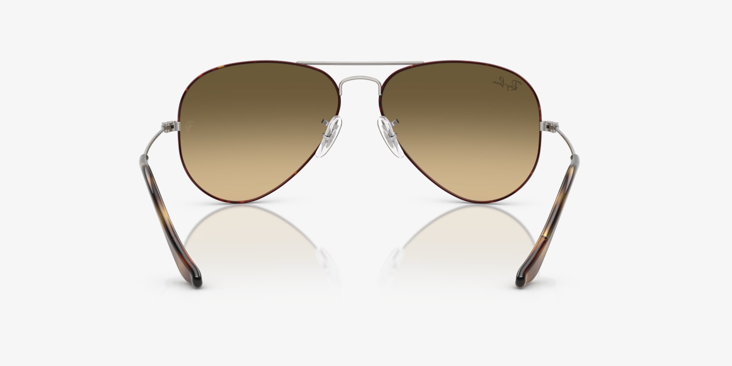 Ray-Ban RB3025 Aviator Large Metal Sunglasses | LensCrafters