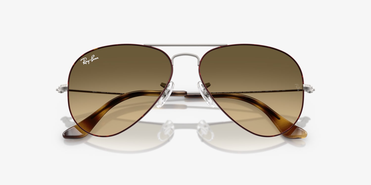 m*a様 RAY-BAN AVIATOR Lifestyle RB3025 00 Ray-Ban RB3025 Classic Aviator Sunglasses, 58MM, Mirror Lens
