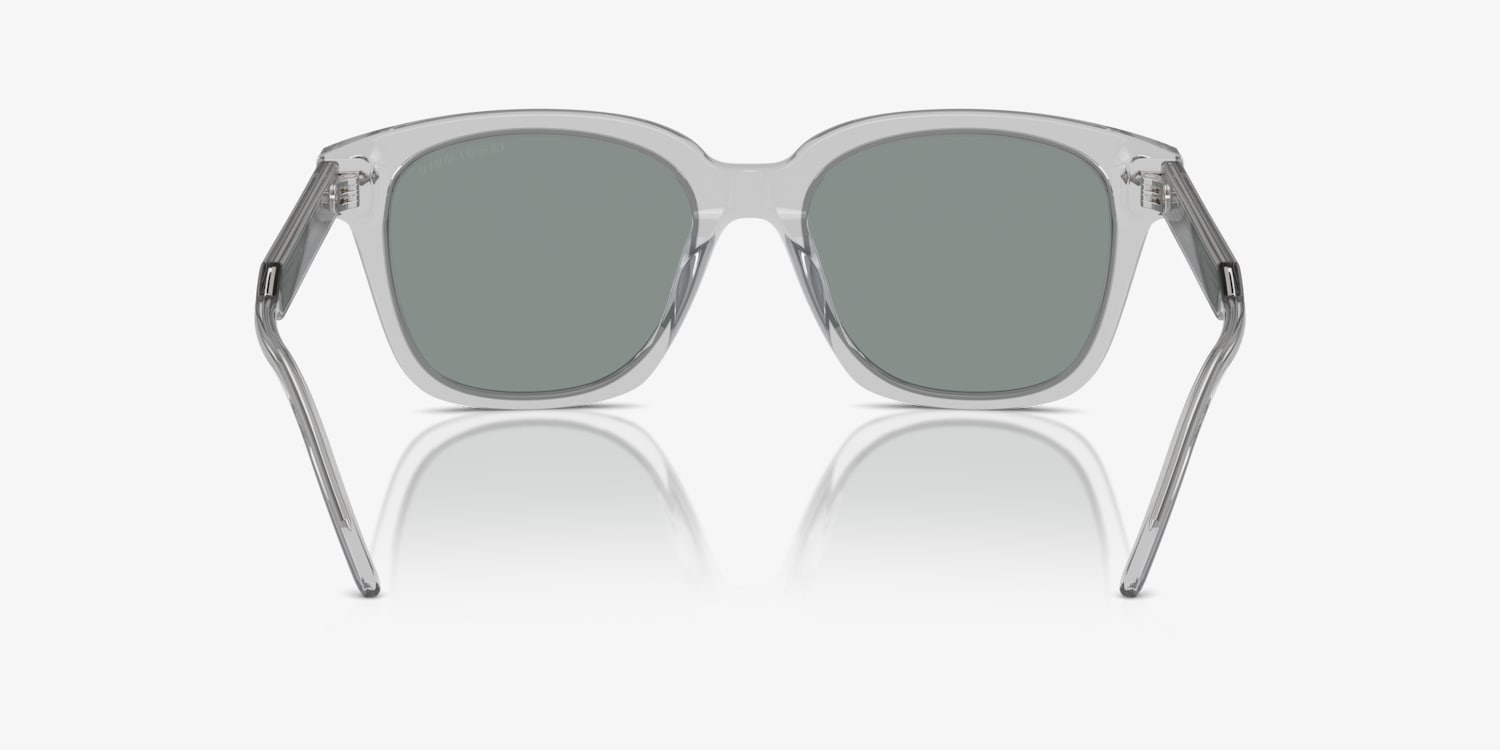 EMPORIO ARMANI グレー ジュベスト Emporio Armani Chronograph Grey Dial Two Tone Steel Strap Watch