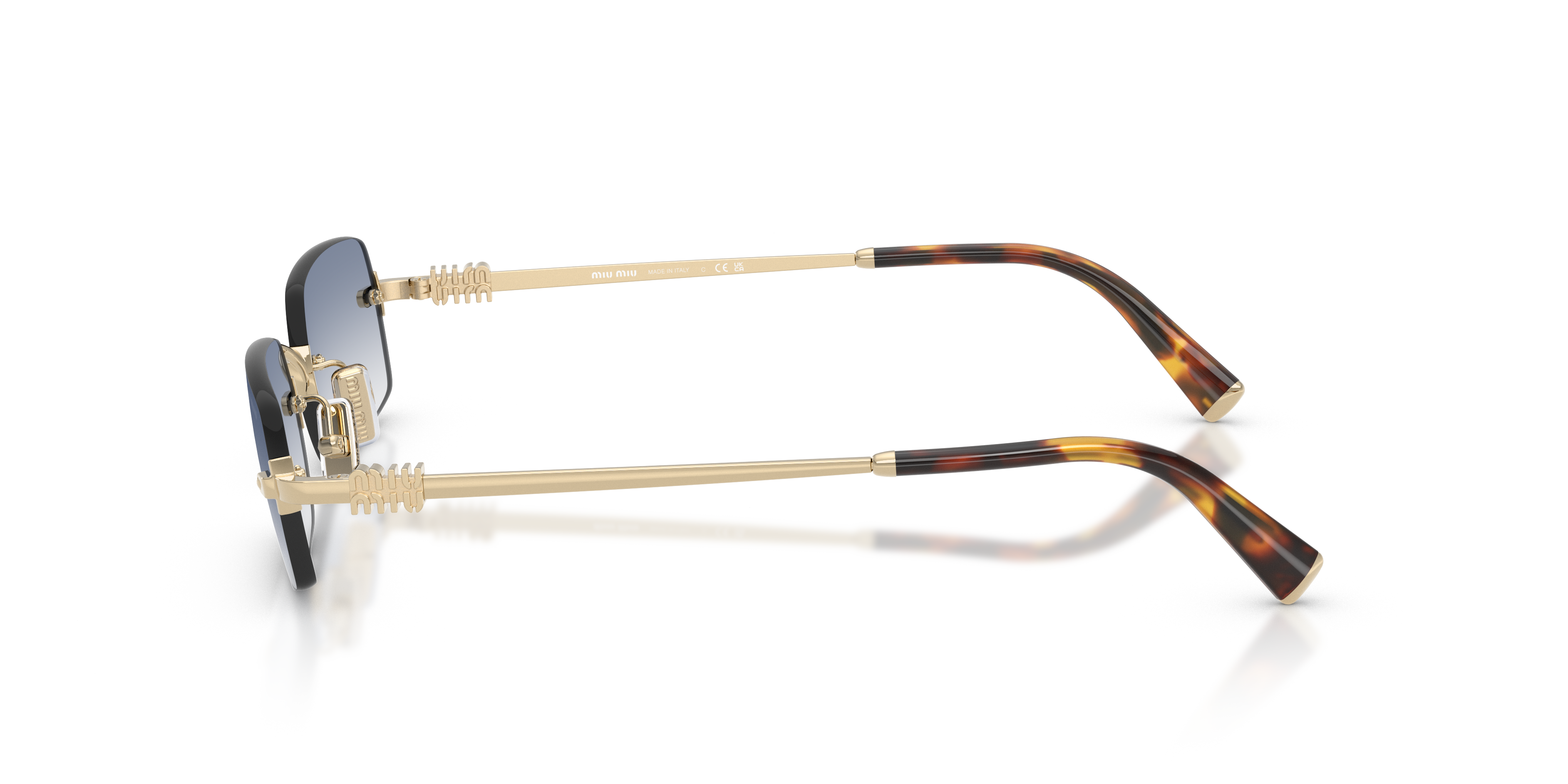 小物 SATCHMO 01b Shiny Black/SilverLightBrown Miu Miu MU 01YV Eyeglasses | LensCrafters