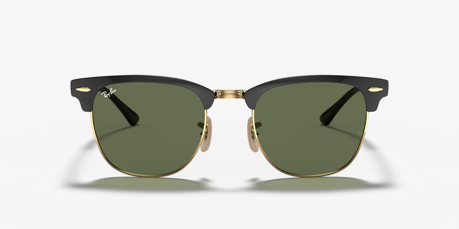 Ray-Ban 0RB3716 クラブマスターメタル Ray-Ban RB3716 Clubmaster Metal Sunglasses | LensCrafters