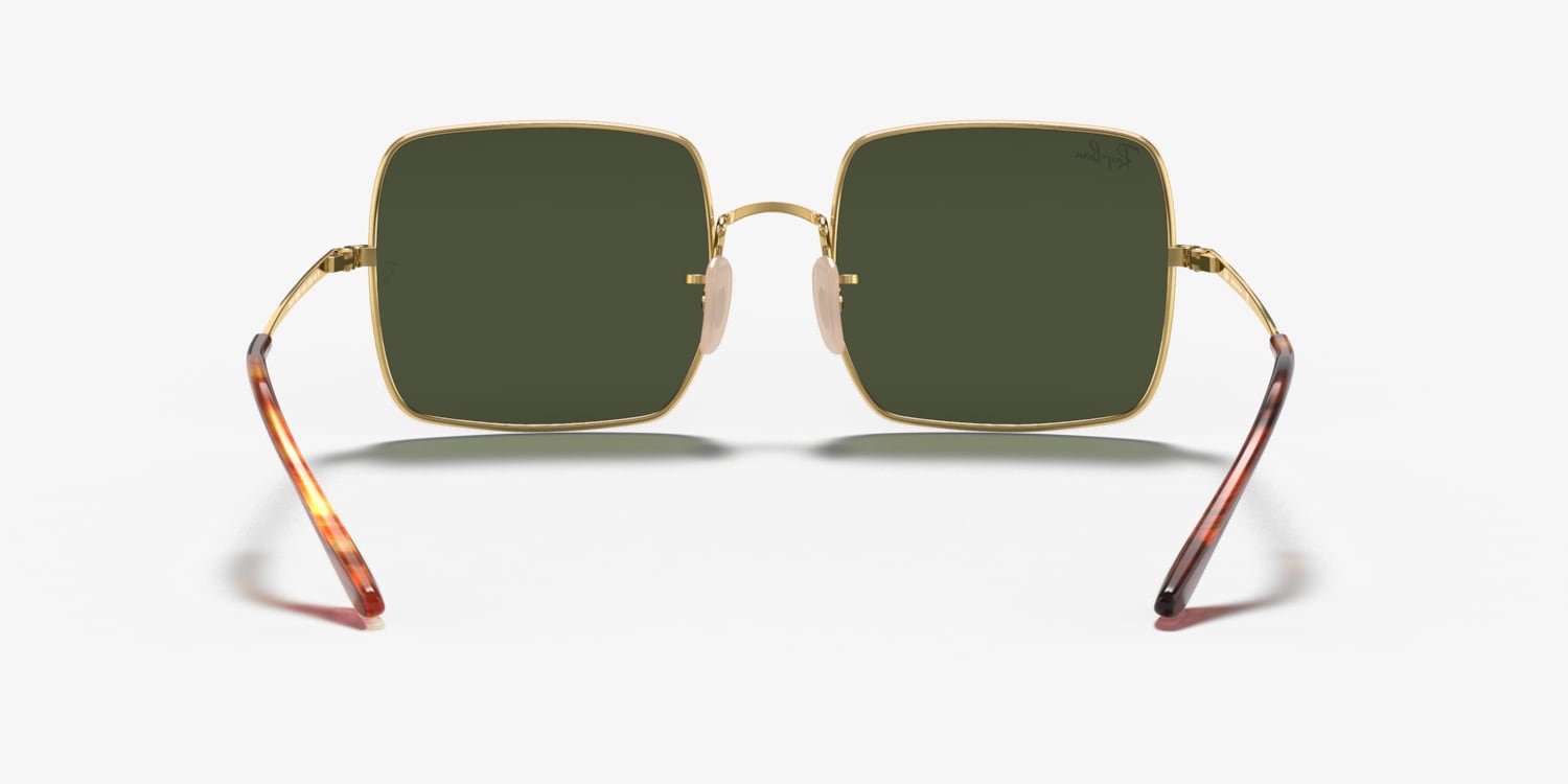 Ray-Ban RB1971 サングラス ブラウン Ray-Ban RB1971 Square 1971 Classic L (54 - 19) with Brown