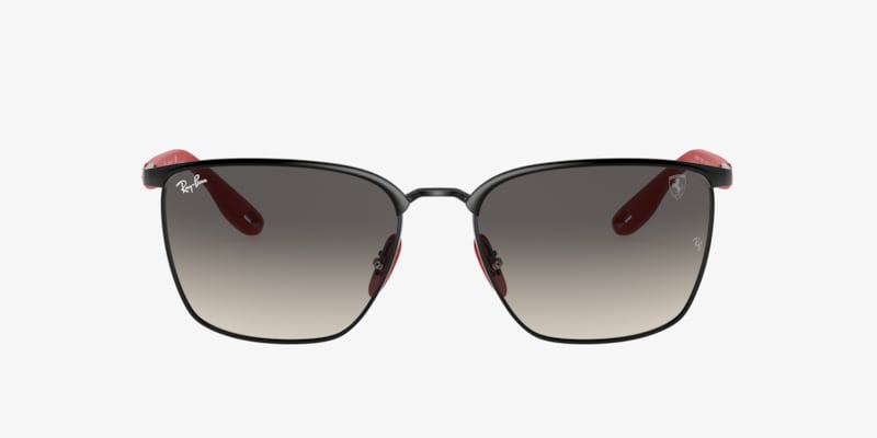 Ray Ban サングラス RB3686 CHROMANCE Sunglasses in Black and Dark Grey - RB3686