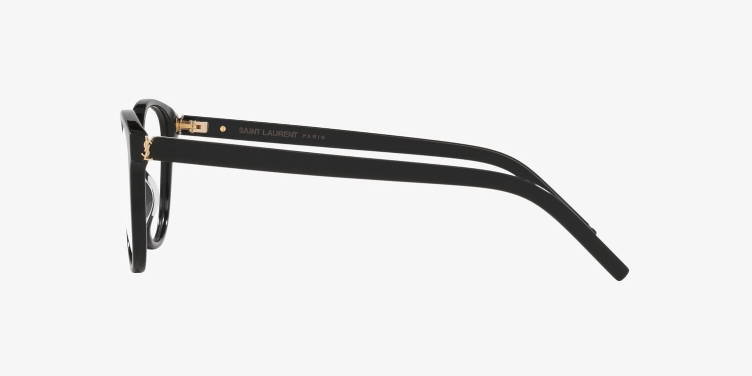 Yves Saint Laurent ブラック トップス Mサイズ Amazon.com: SAINT LAURENT SL M24/K Black One Size : Clothing