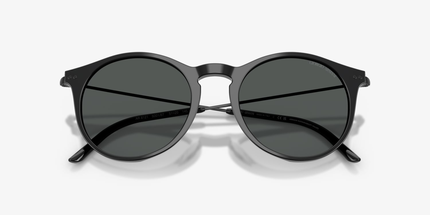 【美品】GIORGIO ARMANI☆ジャケット☆黒タグ☆XL☆黒☆1B☆薄手 Giorgio Armani AR8121 Sunglasses | LensCrafters