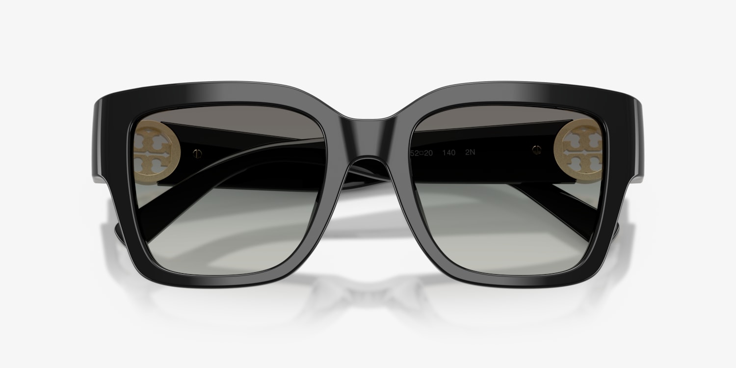 TORY BURCH サングラス Tory Burch TY7184U M (54 - 19) with Grey lenses and Black frame