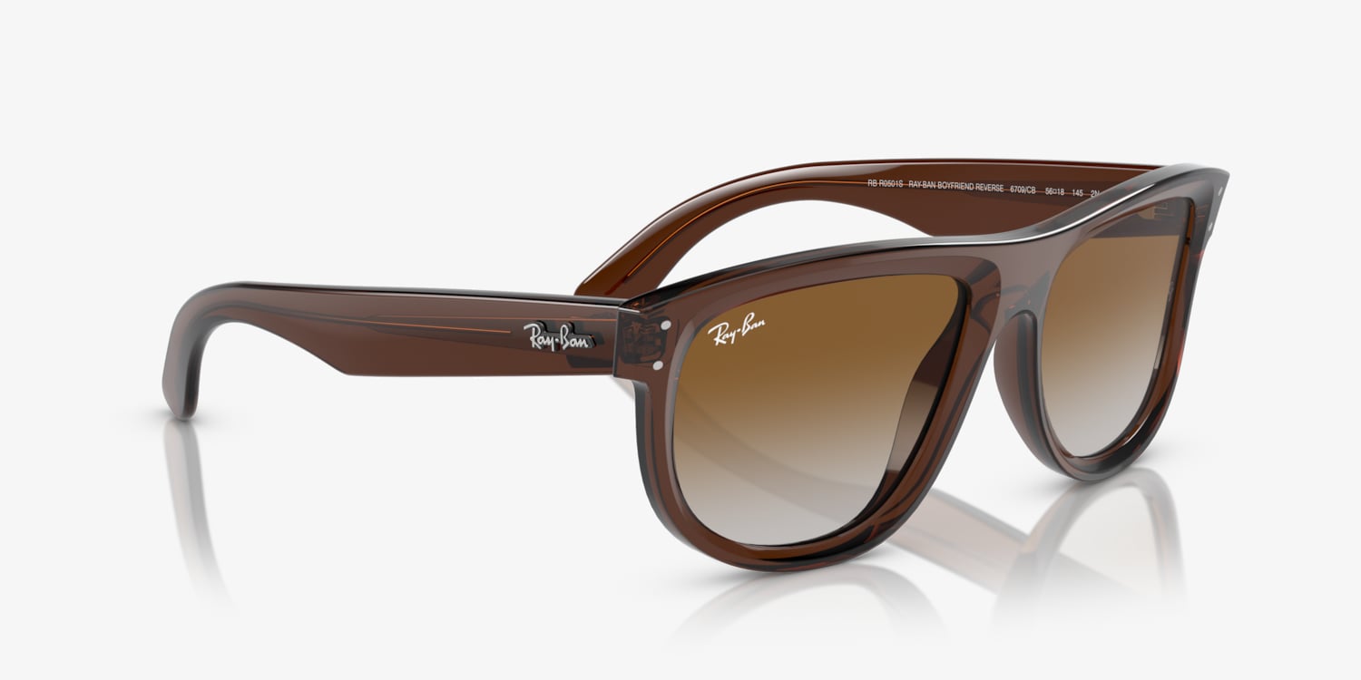 Ray-Ban BOYFRIEND REVERSE サングラス Ray-Ban RBR0501S Boyfriend Reverse L (56 - 18) with Silver