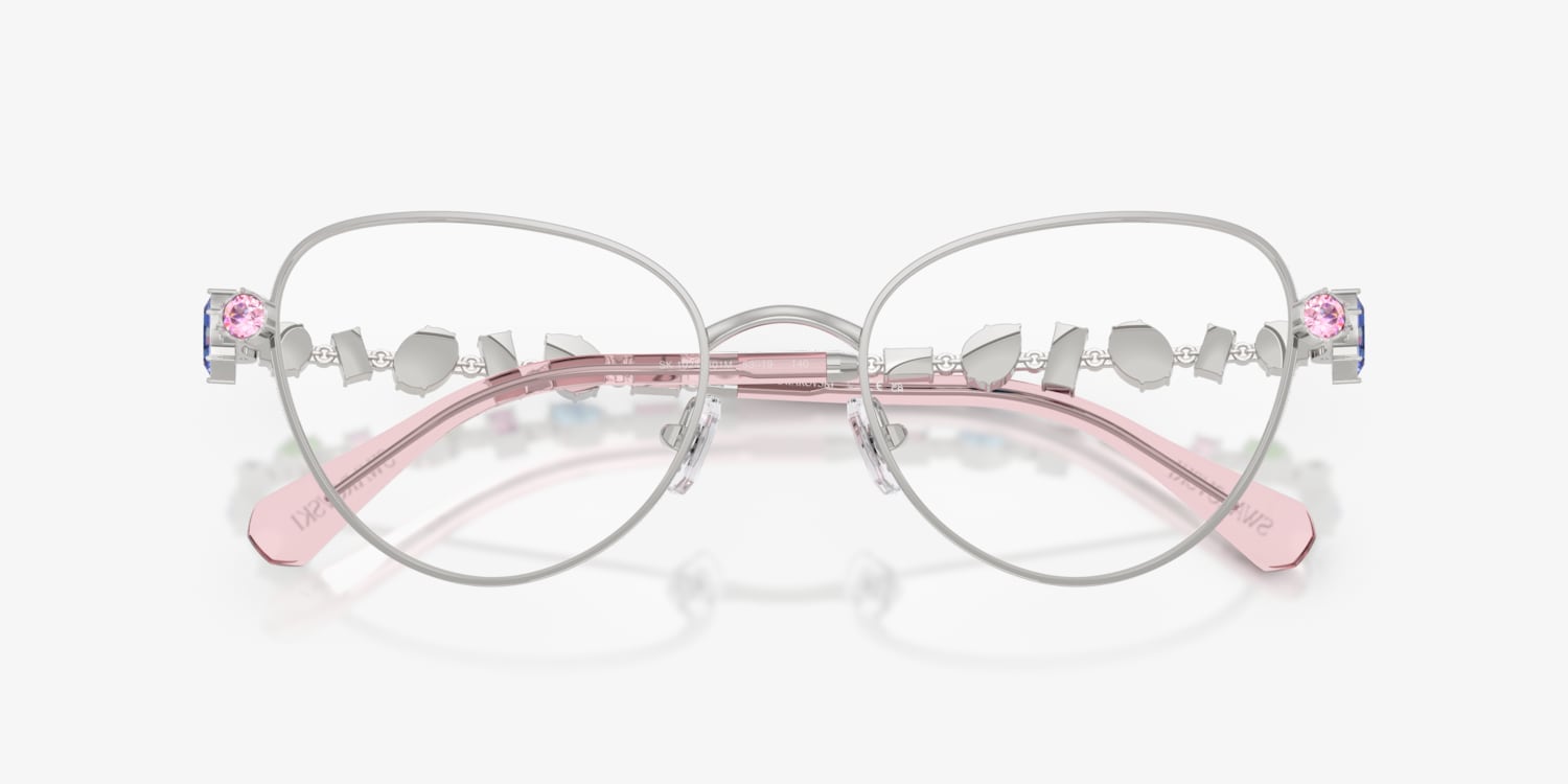 さおり② Swarovski SK1022 Eyeglasses | LensCrafters