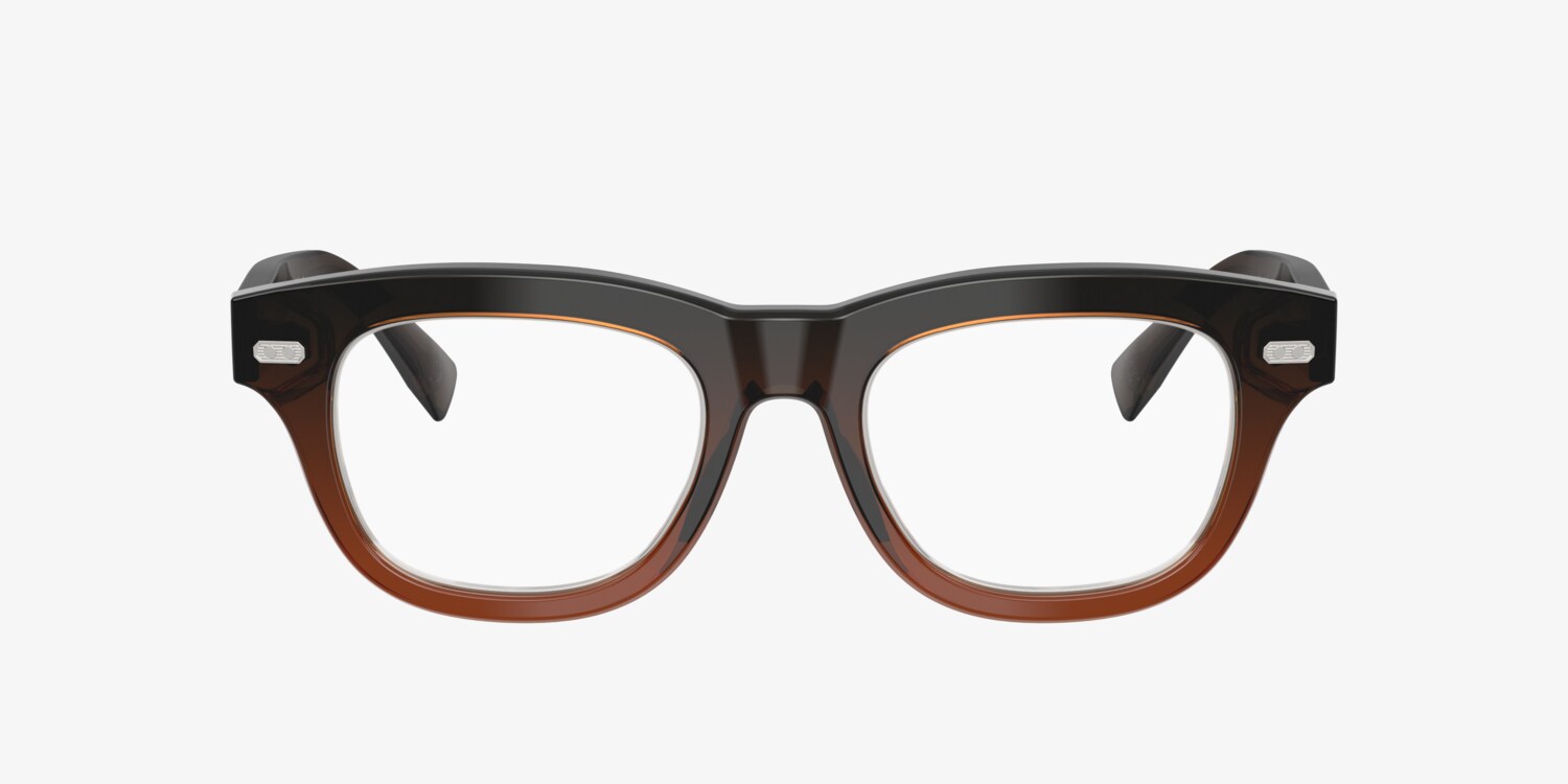 Beluno prescription recycled glasses Brunello Cucinelli BC3012 Glasses 1046 Antracite Striato  main image 4