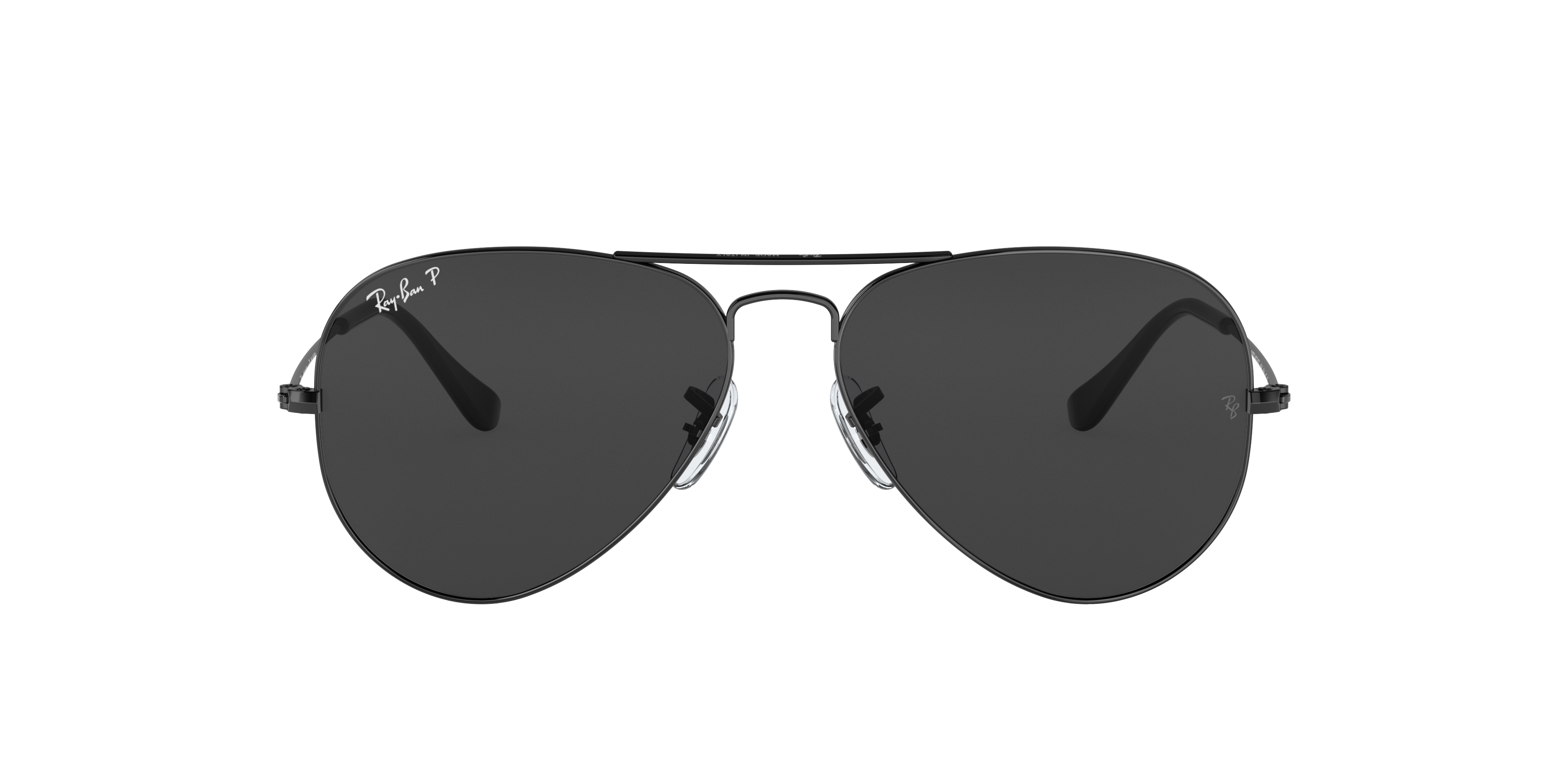 Ray-Ban RB3025 Aviator Total Black Sunglasses | LensCrafters