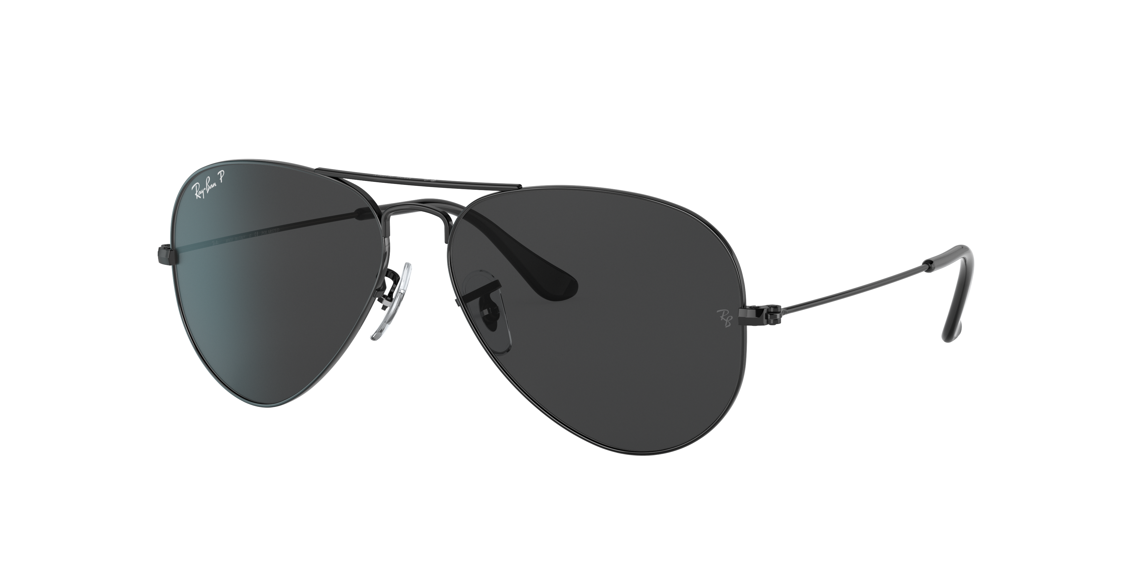 Ray-Ban RB3025 Aviator Total Black Sunglasses LensCrafters
