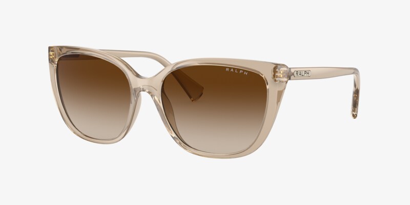 Ralph Lauren Women Tan Brown Lense Sunglasses RL8024 Square oversize Ralph by Ralph Lauren RA5324U Sunglasses | LensCrafters main image 3