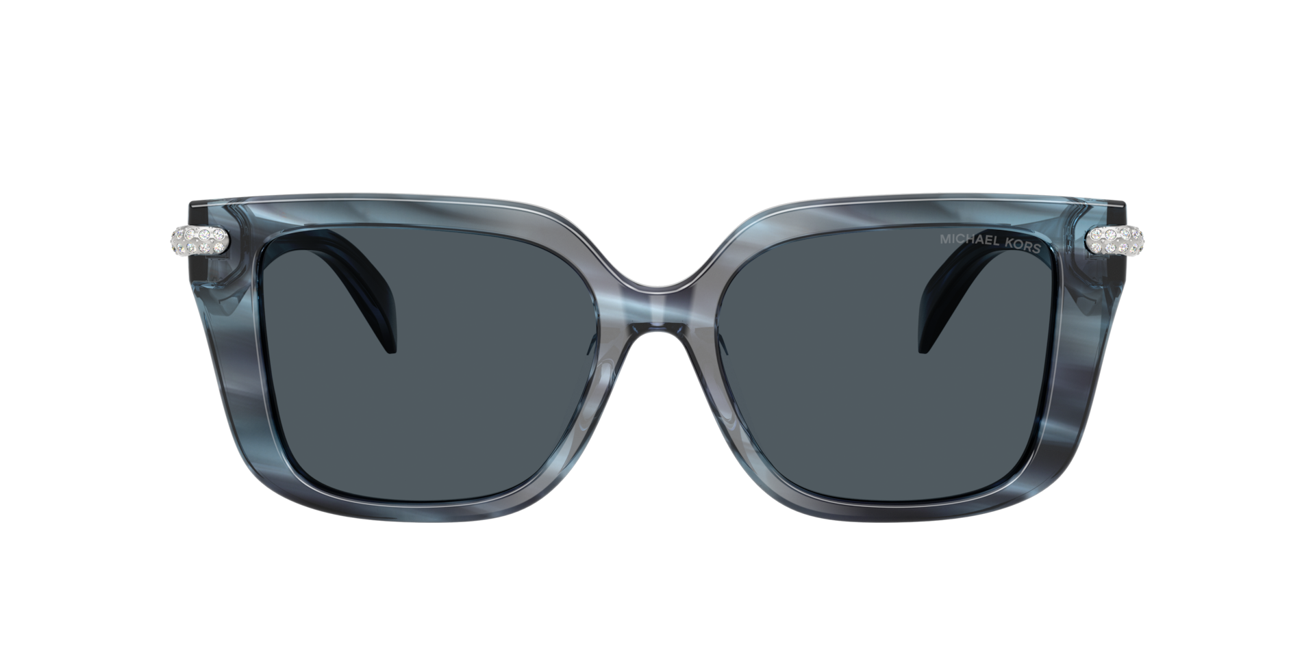 MK Blue and Black Square Sunglasses NWOT Castellina Michael Kors Quogue MK2247U 3950/87 Sunglasses - US main image 2