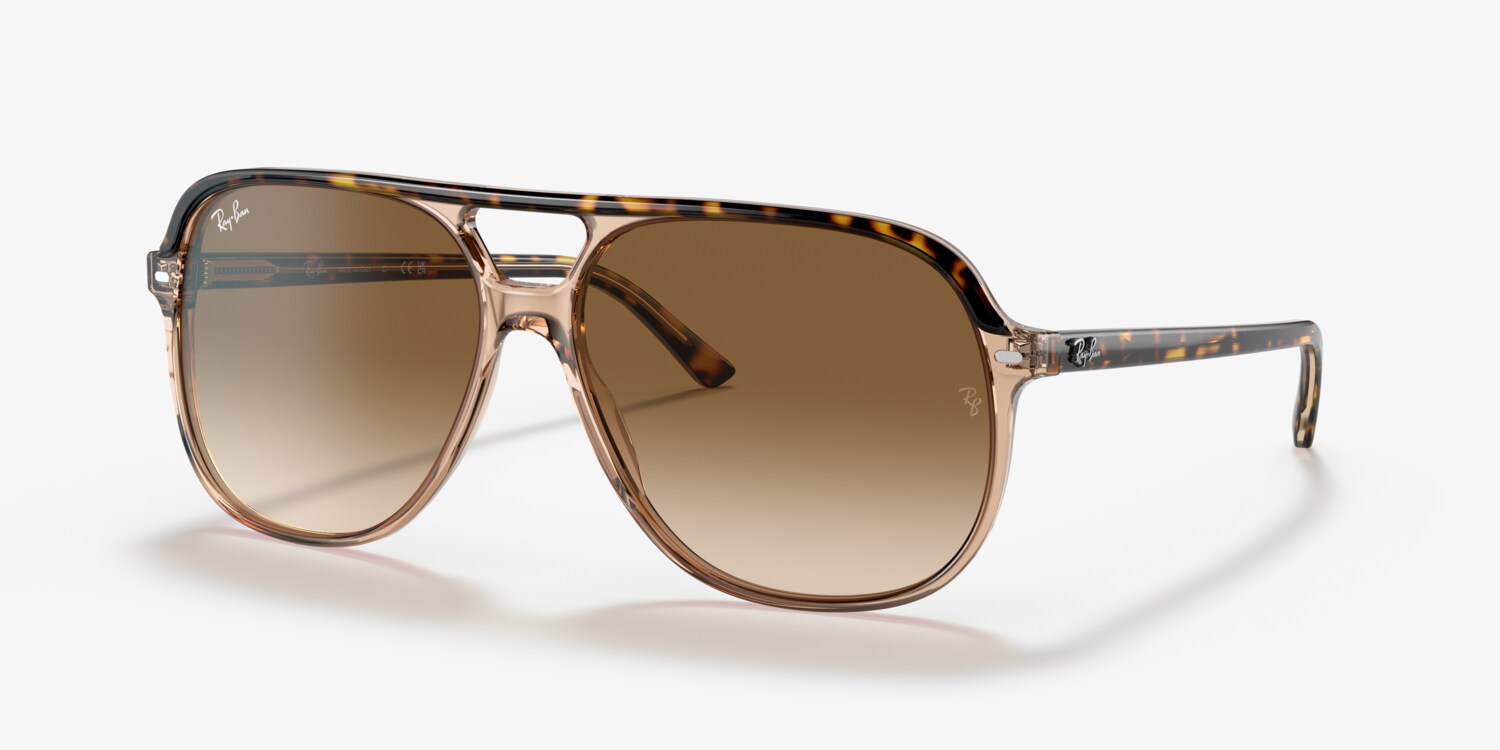 Ray-Ban Bill Tortoiseshell Sunglasses with Brown Lenses This unisex Rayban Bill is pure off-duty cool. Easygoing, on  main image 2