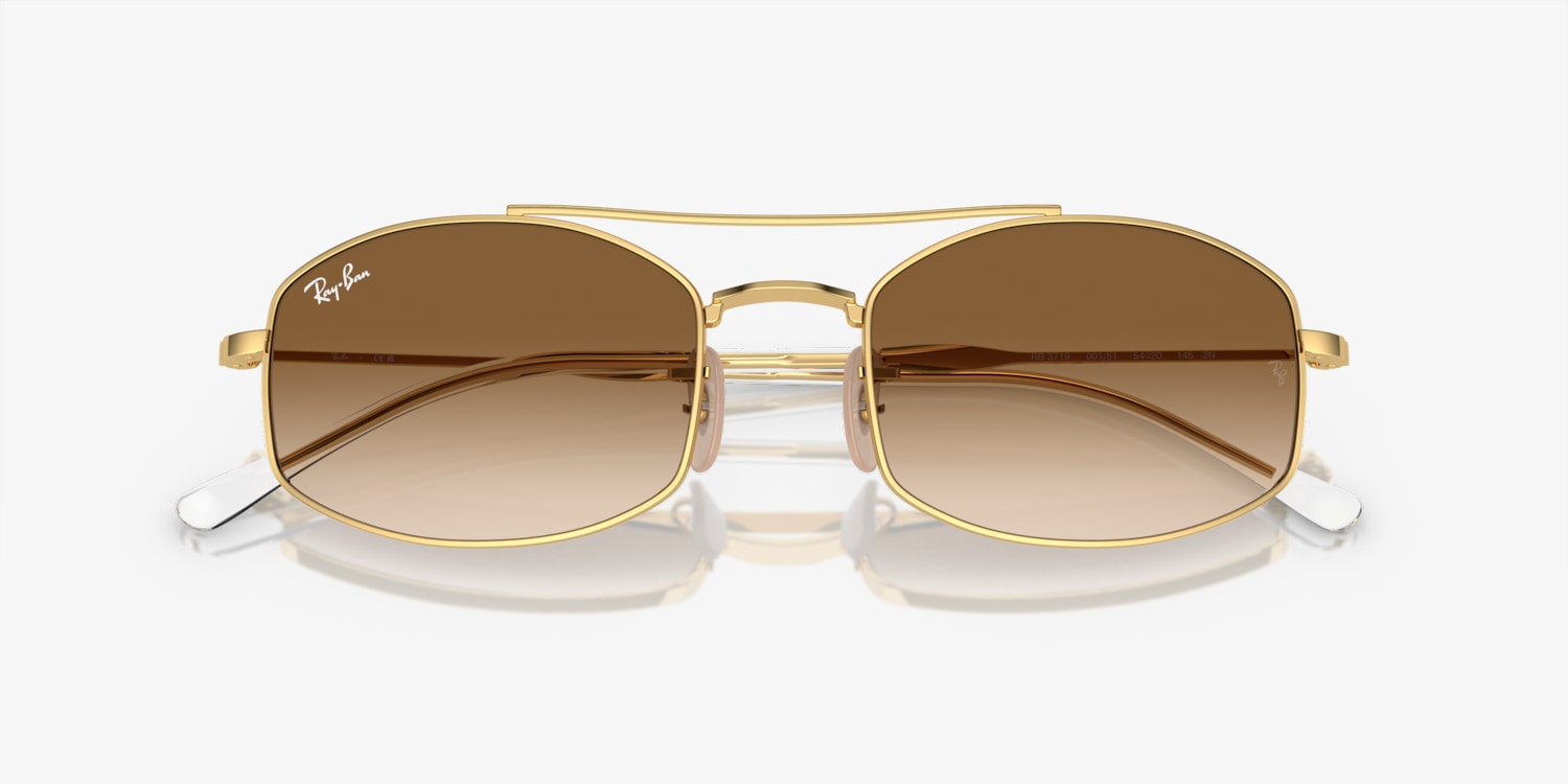 Ray-Ban サングラス レイバン RB3719 RB3719 Sunglasses in Gunmetal and Dark Blue - RB3719 | Ray