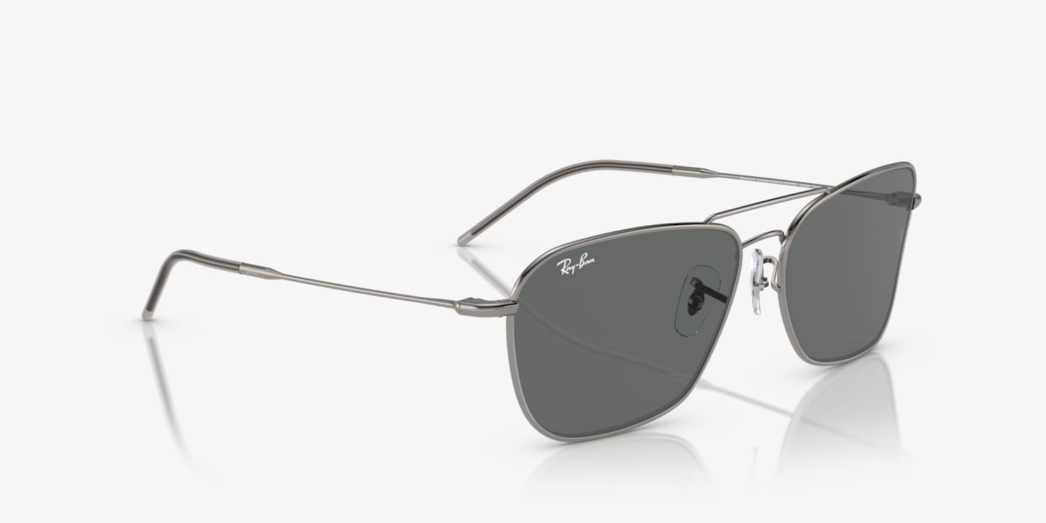 レイバン　CARAVAN REVERSE ガンメタル CARAVAN REVERSE Sunglasses in Gunmetal and Dark Grey