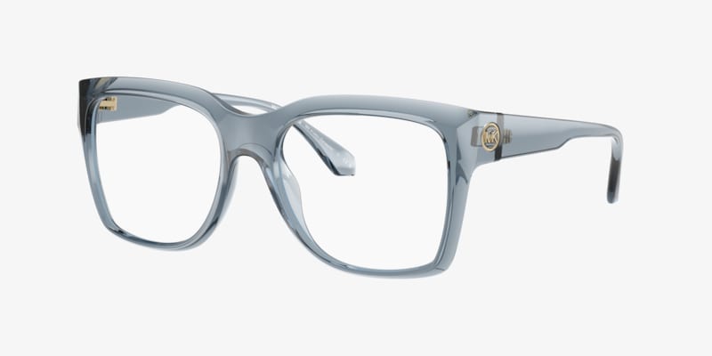 Looking glass Go クリア Translucent Gray Lightweight Low Bridge Fit TR90 Eyeglasses