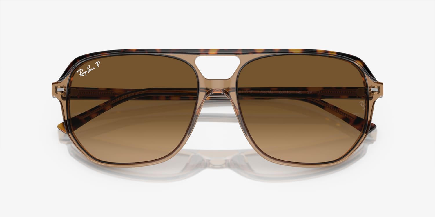 レイバン　Ray-Ban BILL ONE サングラス Ray-Ban Bill One XL (60 - 16) with Grey lenses and Brown frame