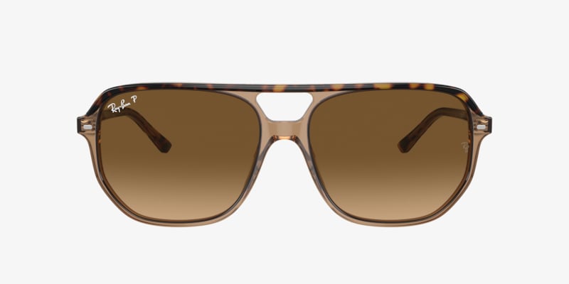 Ray-Ban Havana Frame Sunglasses with Brown Lenses RB4376 !!!prescription!!! Ray-Ban RB4376 Aviator Sunglasses | Fashion Eyewear main image 2