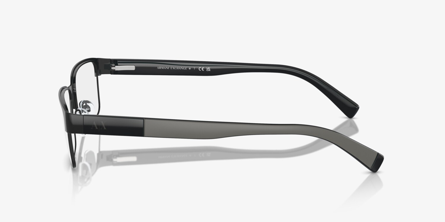 Armani Exchange AX1017 6000 Eyeglasses w/ Clip-On Sunglass Attachment Eyeglasses Armani Exchange AX1017 | Free Shipping | Glasses.com® main image 2