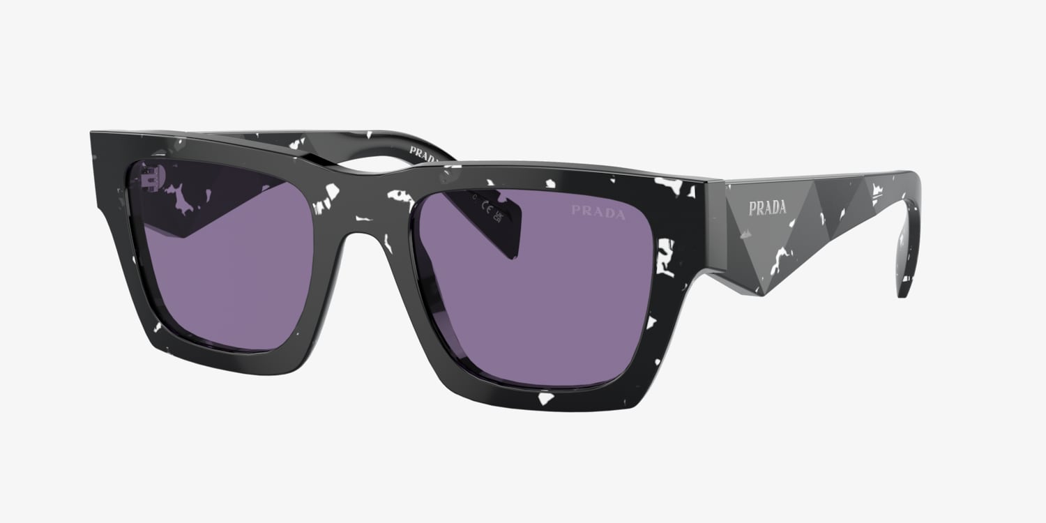 小物 PRADA sunglasses black PRADA PR 27ZS 16K08Z Black Dark Grey Men's 54 mm Sunglasses