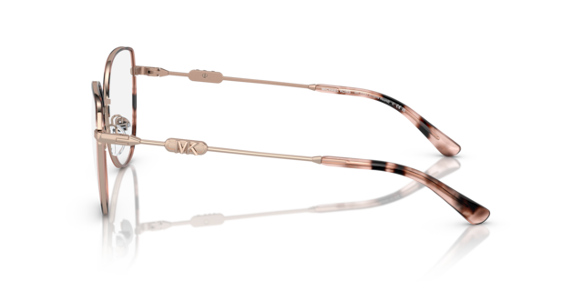 Michael Kors Woman Rose Gold, Pink Tortoise