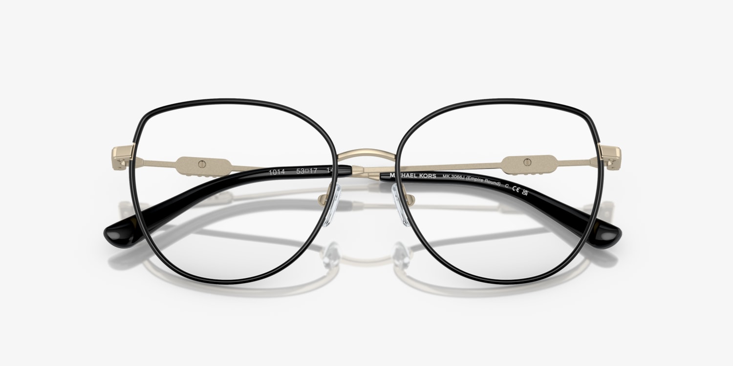 Michael Kors MK3066J Empire Round Eyeglasses | LensCrafters Michael Kors MK3066J Empire Round Eyeglasses | LensCrafters