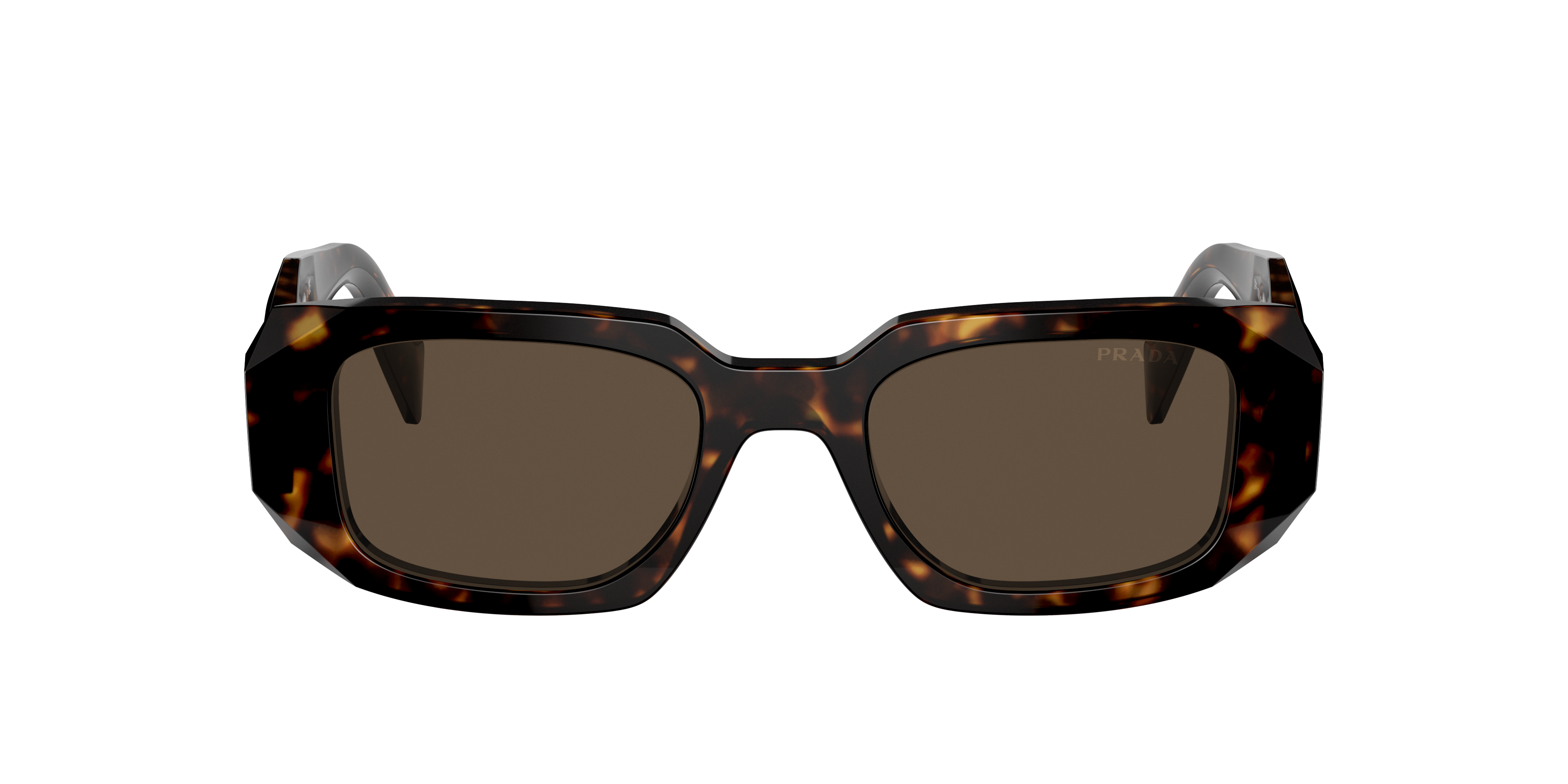 確実本物　PRADA プラダ　サングラス　ロゴ　ブラック　PR17WSF PRADA サングラス 「PRADA/プラダ」スクエア PR17WSF 1AB5S0