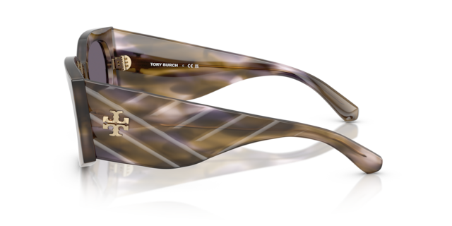 Tory Burch Woman Purple Striated