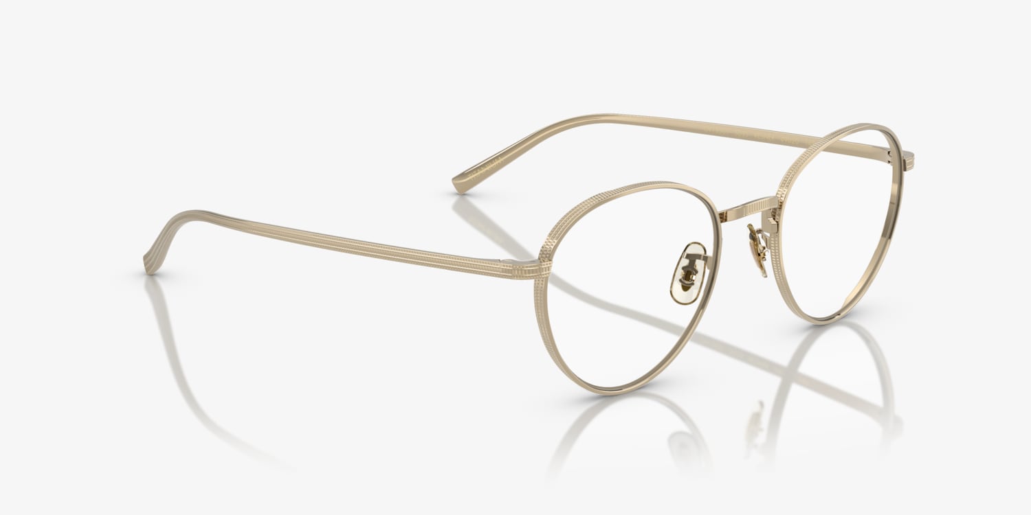 OLIVER PEOPLES OV 1350T ゴールド　オリバーピープルズ Brand New Oliver Peoples Eyeglass Frames Kesner OV 1350T