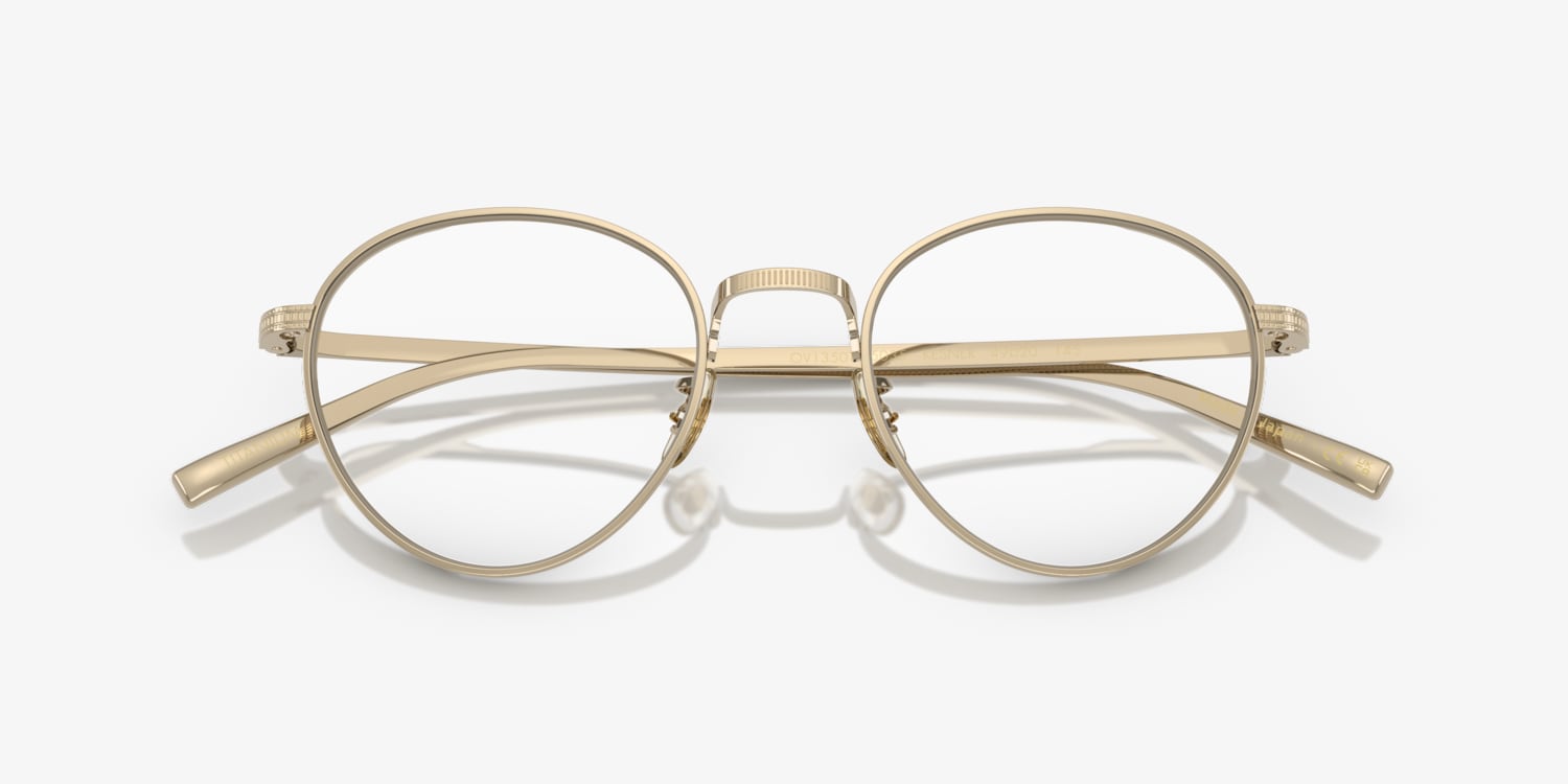 OLIVER PEOPLES OV 1350T ゴールド　オリバーピープルズ Oliver Peoples OV1350T Kesner Eyeglasses | LensCrafters